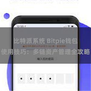 比特派系统 Bitpie钱包使用技巧：多链资产管理全攻略