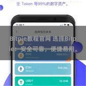 Bitpie教程官网 选择Bitpie：安全可靠，便捷易用。