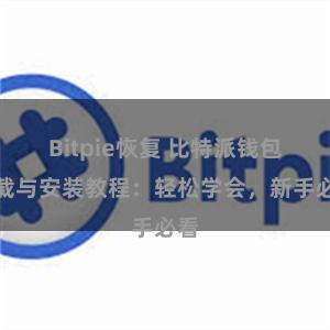 Bitpie恢复 比特派钱包下载与安装教程：轻松学会，新手必看