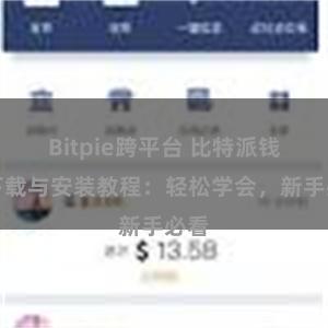 Bitpie跨平台 比特派钱包下载与安装教程：轻松学会，新手必看