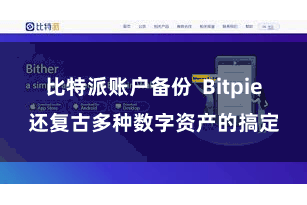 比特派账户备份  Bitpie还复古多种数字资产的搞定
