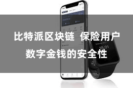 比特派区块链 保险用户数字金钱的安全性