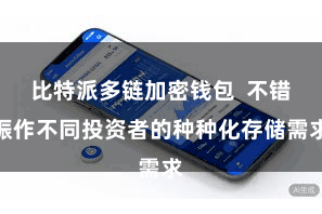 比特派多链加密钱包 不错振作不同投资者的种种化存储需求