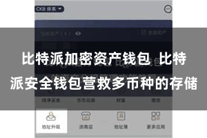 比特派加密资产钱包 比特派安全钱包营救多币种的存储